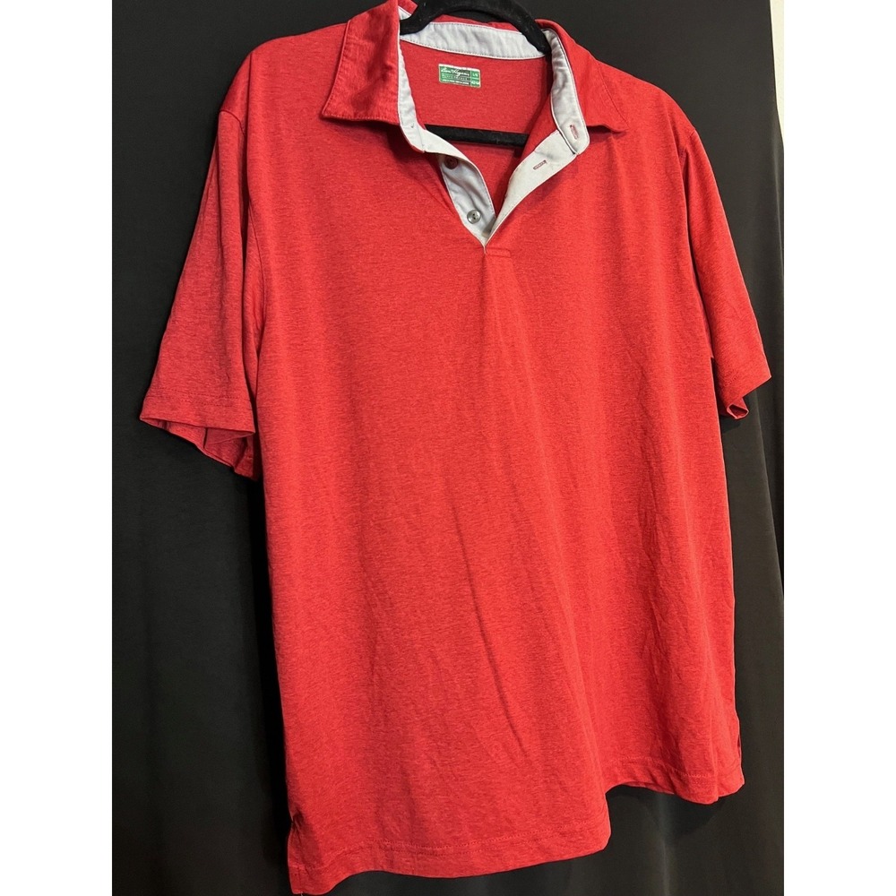 Men's Red‎ Ben Hogan Performance Polo Size L - Picture 2 of 4